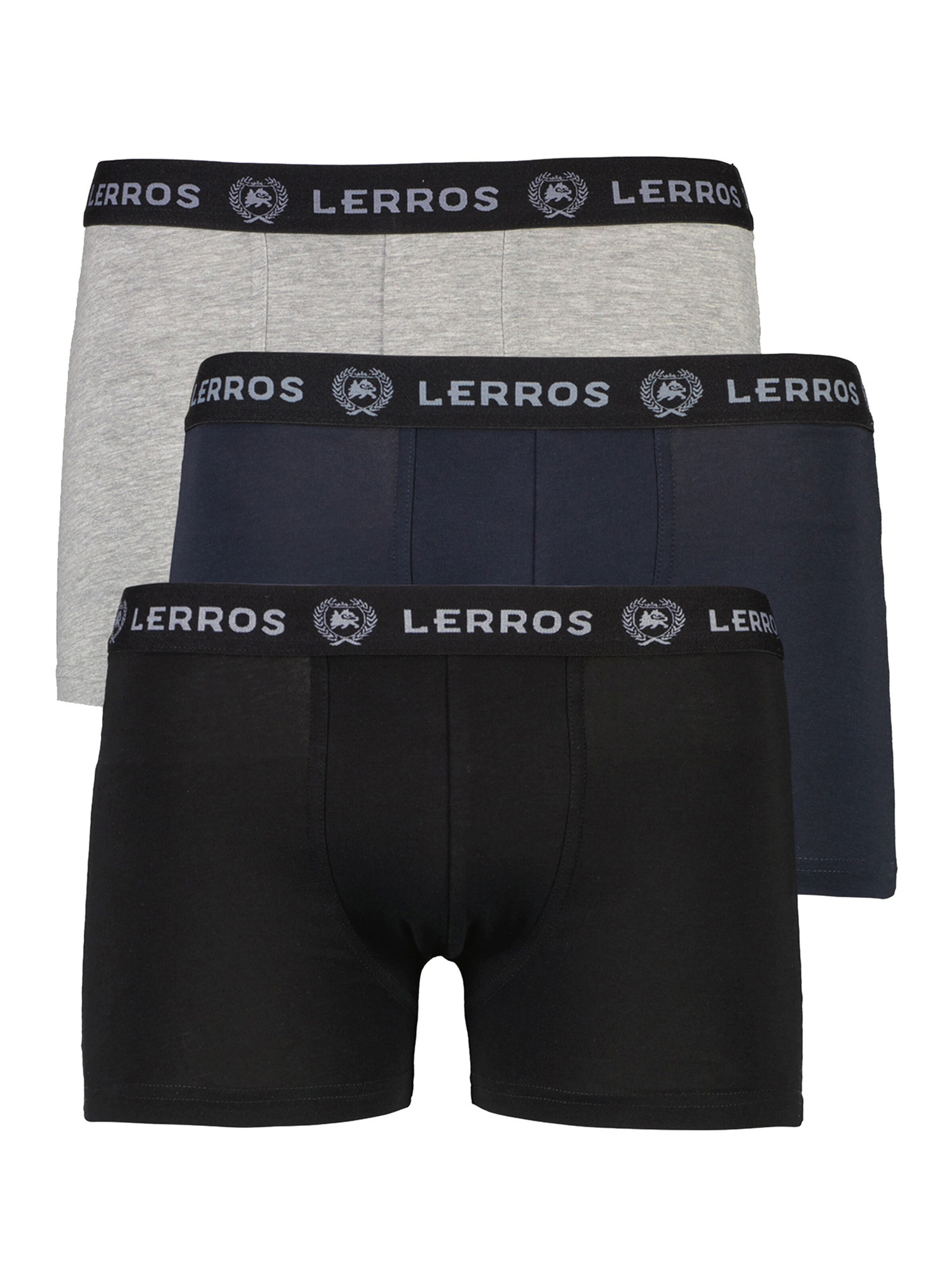 Boxers LERROS en mélange de couleurs : devant