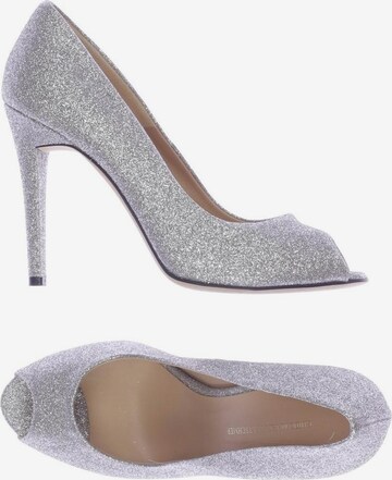 Guido Maria Kretschmer Jewellery Pumps 38 in Silber: predná strana