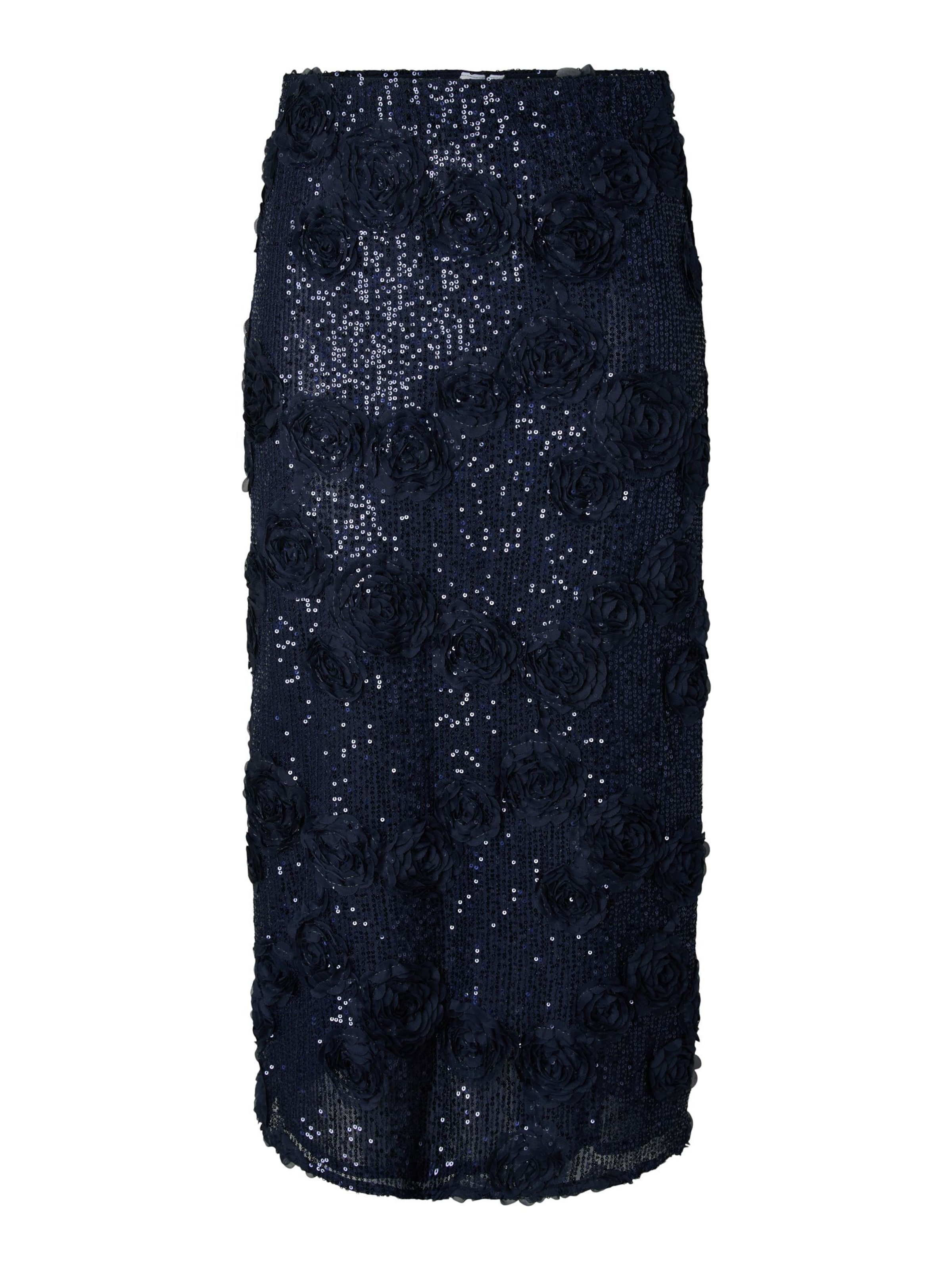 Gonna 'YASElysia' di YAS in blu: frontale