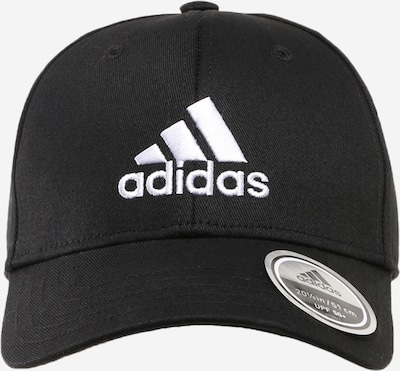ADIDAS PERFORMANCE Sports cap in black / white, Item view