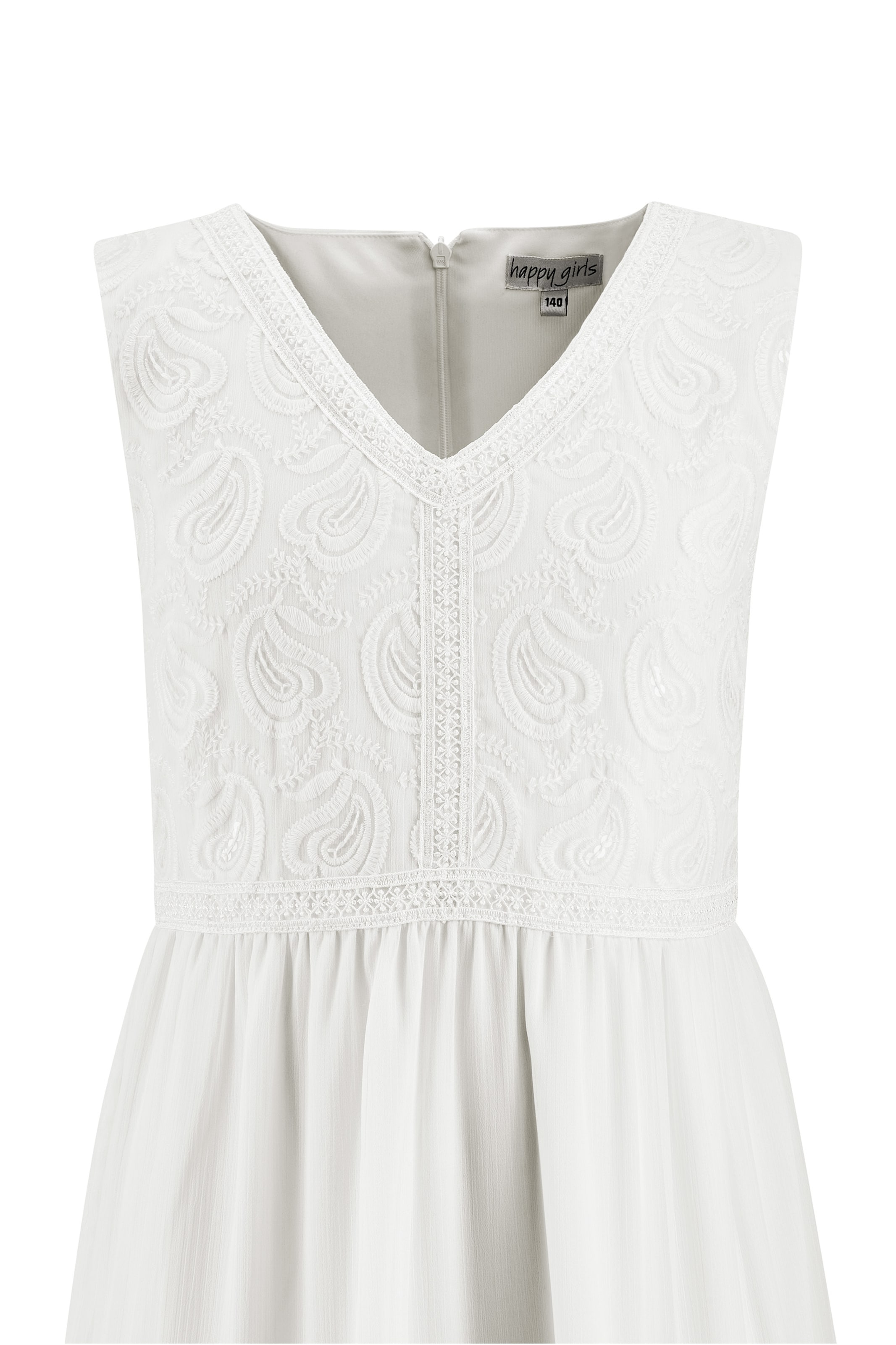 happy girls Sukienka w kolorze biały