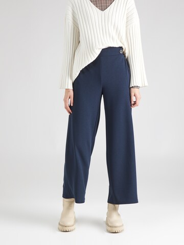 VERO MODA Wide leg Broek in Blauw: voorkant