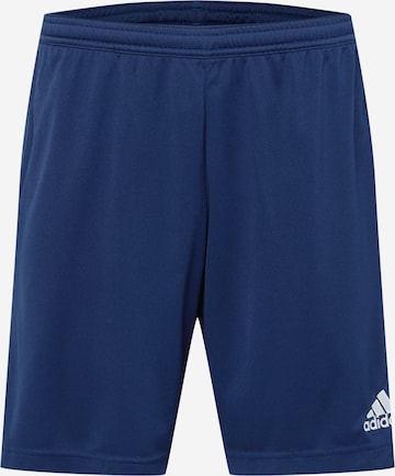 Loosefit Pantalon de sport 'Entrada 22 ' ADIDAS SPORTSWEAR en bleu : devant