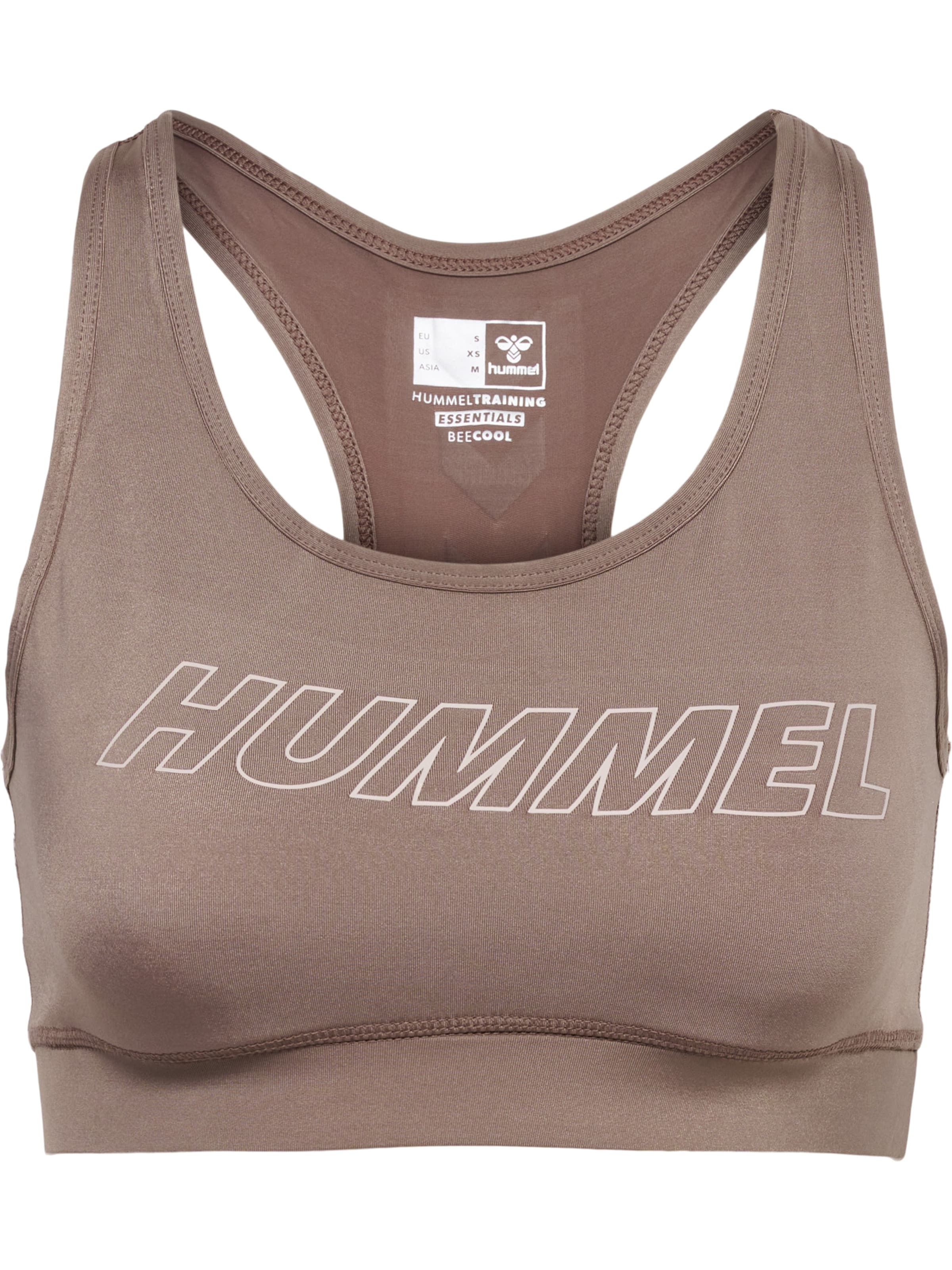 Hummel Sports-BH 'Tola' i beige: forside