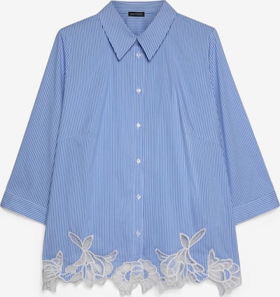 Fiorella Rubino Bluse in XL in blau, Produktansicht