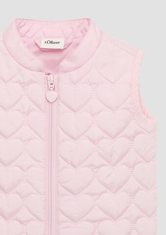 Gilet s.Oliver en rose