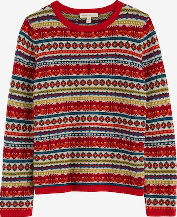 Seasalt Cornwall Sweater 'Percella Cove' in Red: front