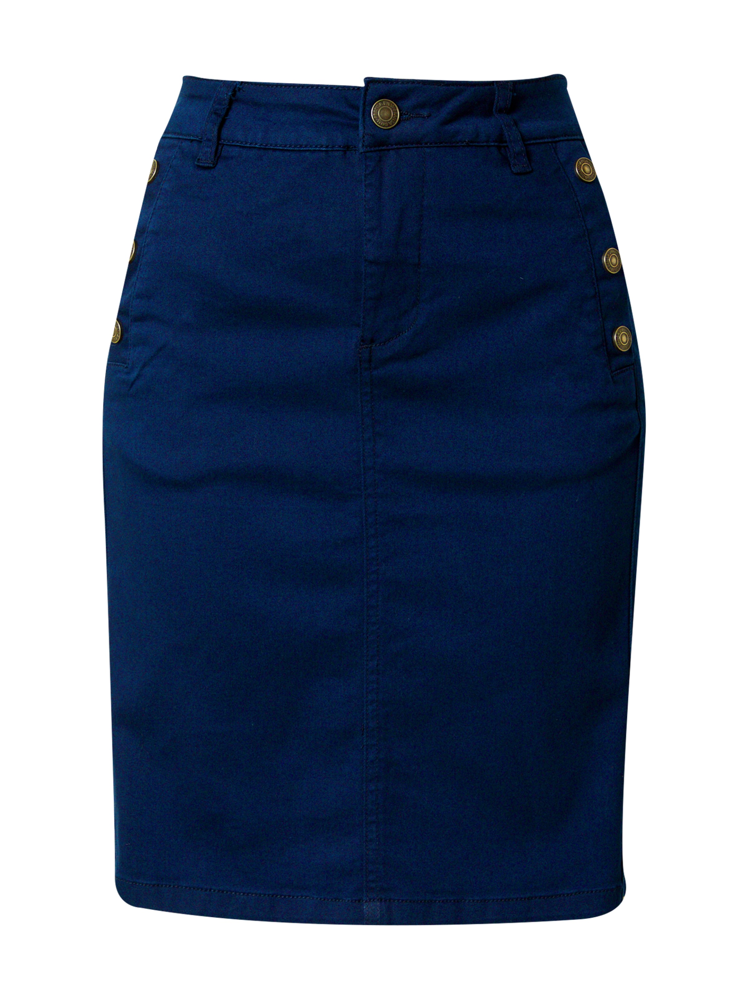Fransa Skirt 'LOMAX' in Blue: front