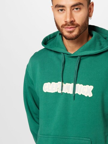 Cleptomanicx Sweatshirt 'First Type' in Green