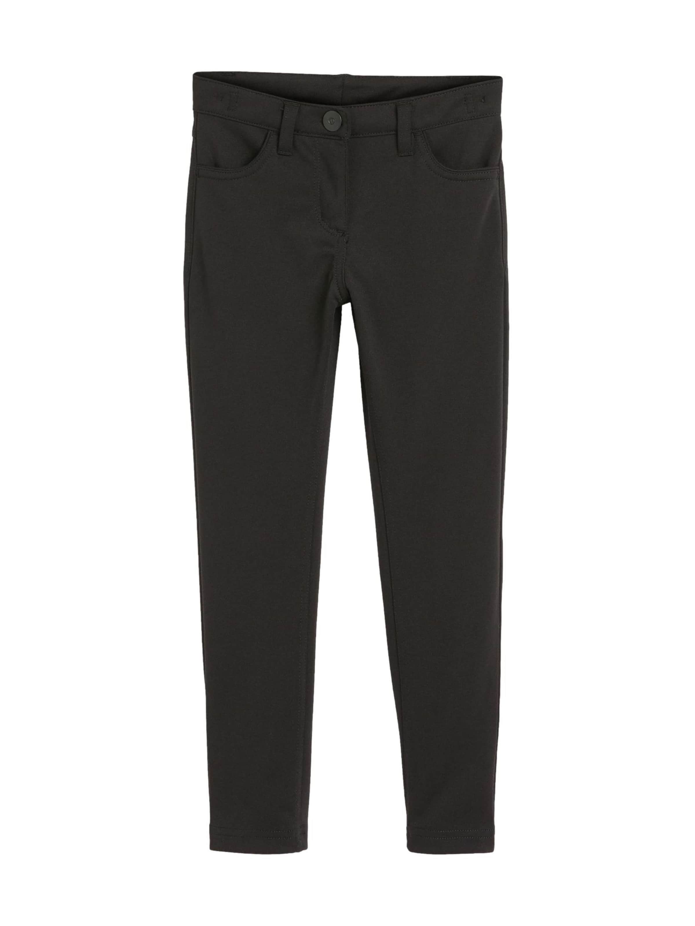 Next Liibuv Püksid, värv must: eest vaates