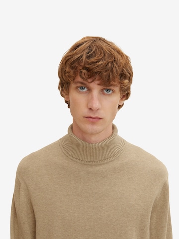 TOM TAILOR Sweater in Beige