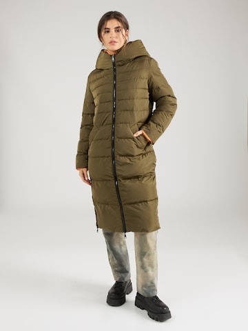 RINO & PELLE Winter Coat in Green: front