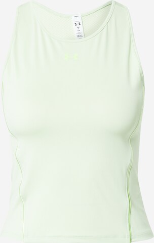 UNDER ARMOUR - Top deportivo 'Armour' en verde: frente