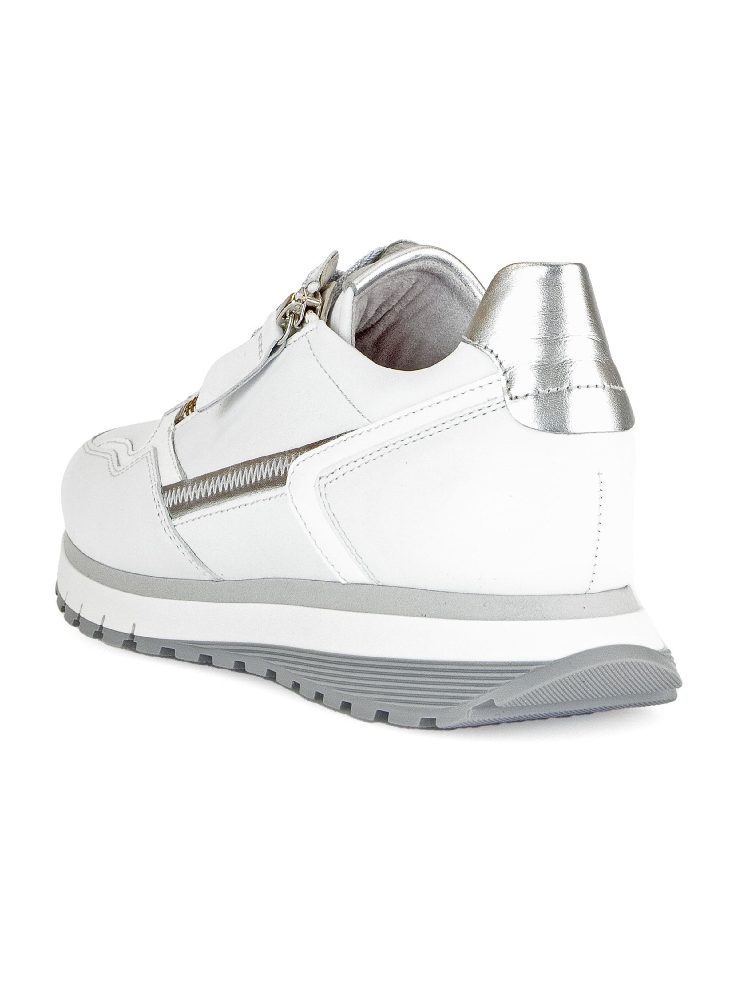 GABOR - Sapato com atacadores em branco