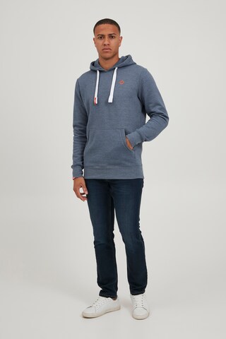 !Solid Sweatshirt 'BennHood' in Blue