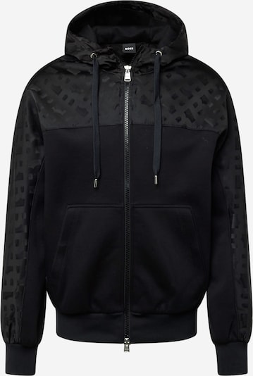 Džemperis 'Steele76' iš BOSS Black, spalva – juoda / margai juoda, Prekių apžvalga
