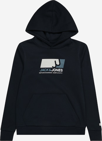 Jack & Jones Junior Sweatshirt in Blue: front