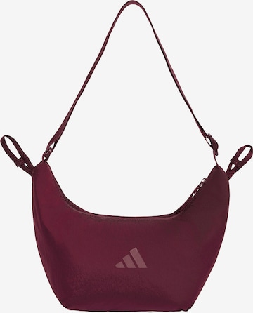 Sac de sport 'Glow' ADIDAS PERFORMANCE en rouge : devant