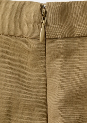 MANGO Wide leg Pants in Green