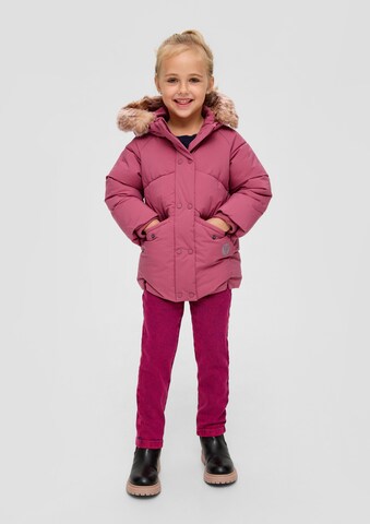 s.Oliver Winter Jacket in Pink: front