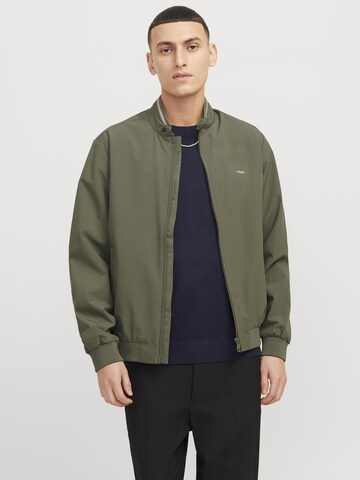 JACK & JONES Tussenjas 'JPRBLUBrad' in Groen: voorkant