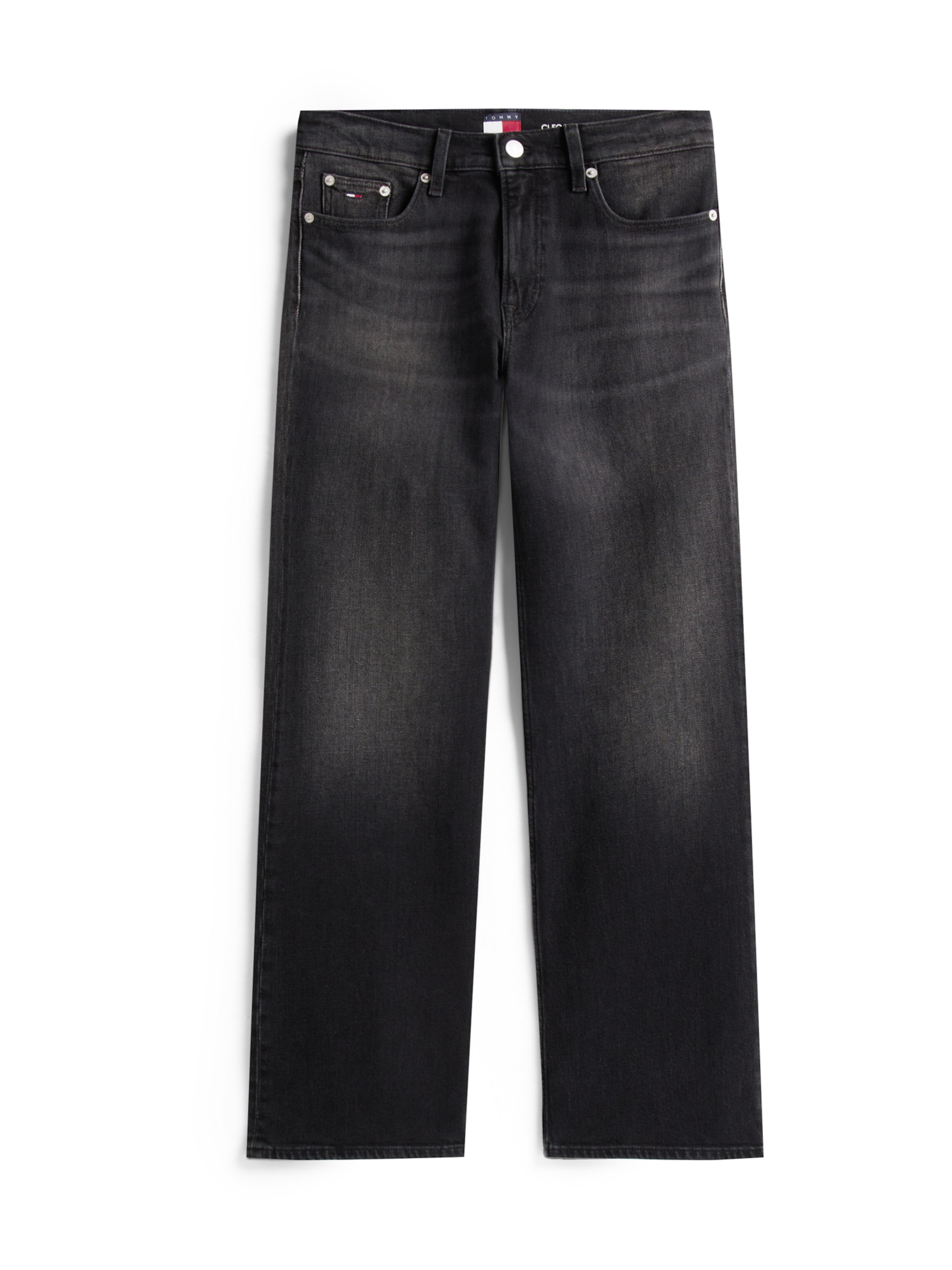 Bootcut Jeans 'Cleo' de la Tommy Jeans pe negru: față