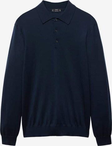 MANGO MAN Sweater 'willys' in Blue: front