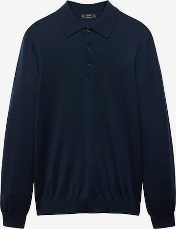 MANGO MAN Pullover 'willys' in Blau: predná strana