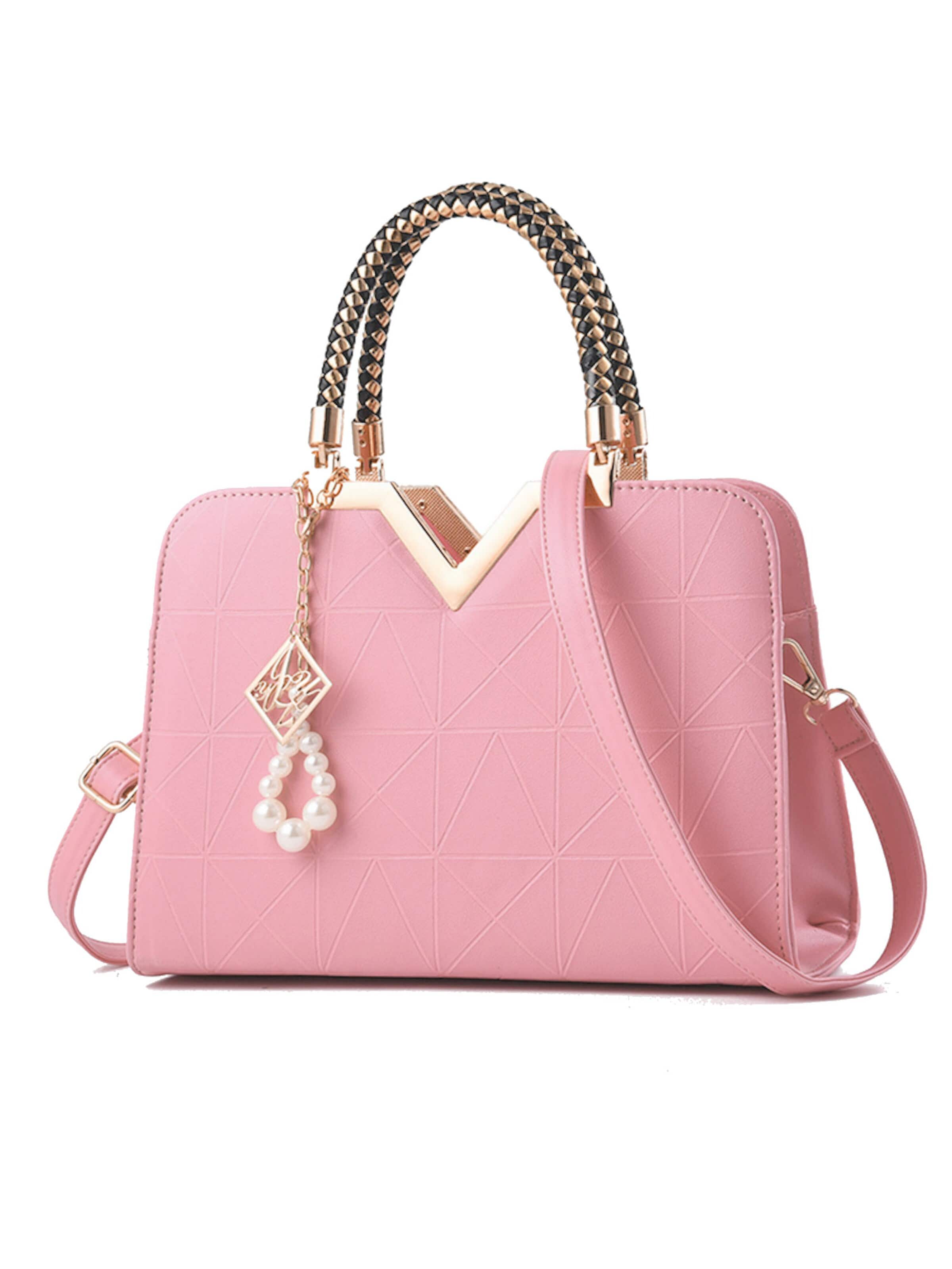 Tomshop24-7 Handbag 'Ula' in Pink: front