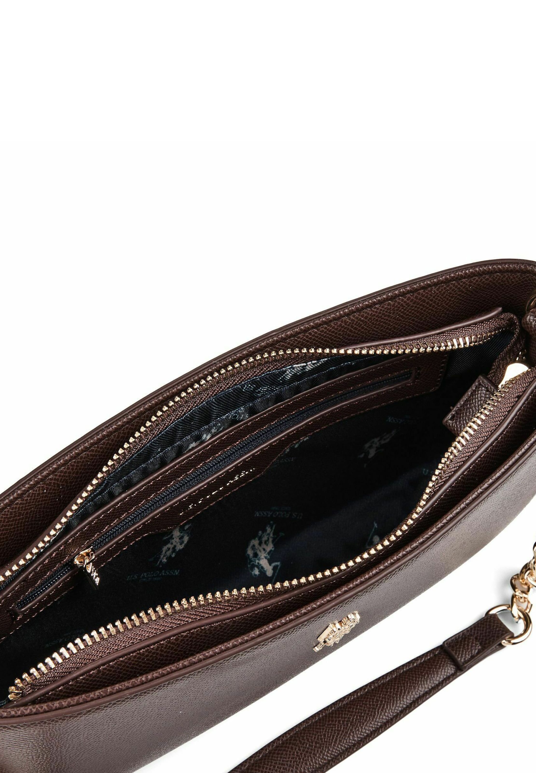 ruda U.S. POLO ASSN. Rankinė ant peties 'JONES S.'