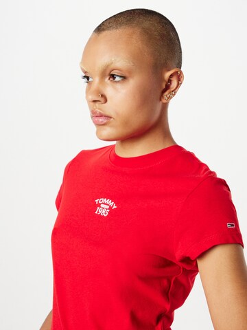Tommy Jeans T-Shirt in Rot