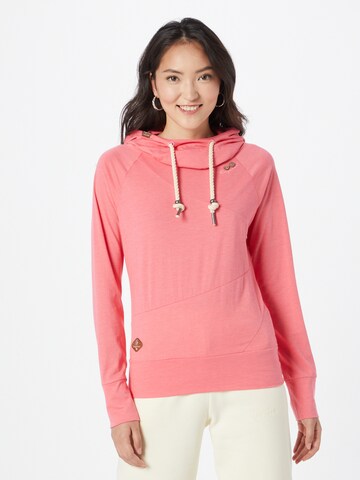 Ragwear Sweatshirt 'FUGE' in Pink: predná strana