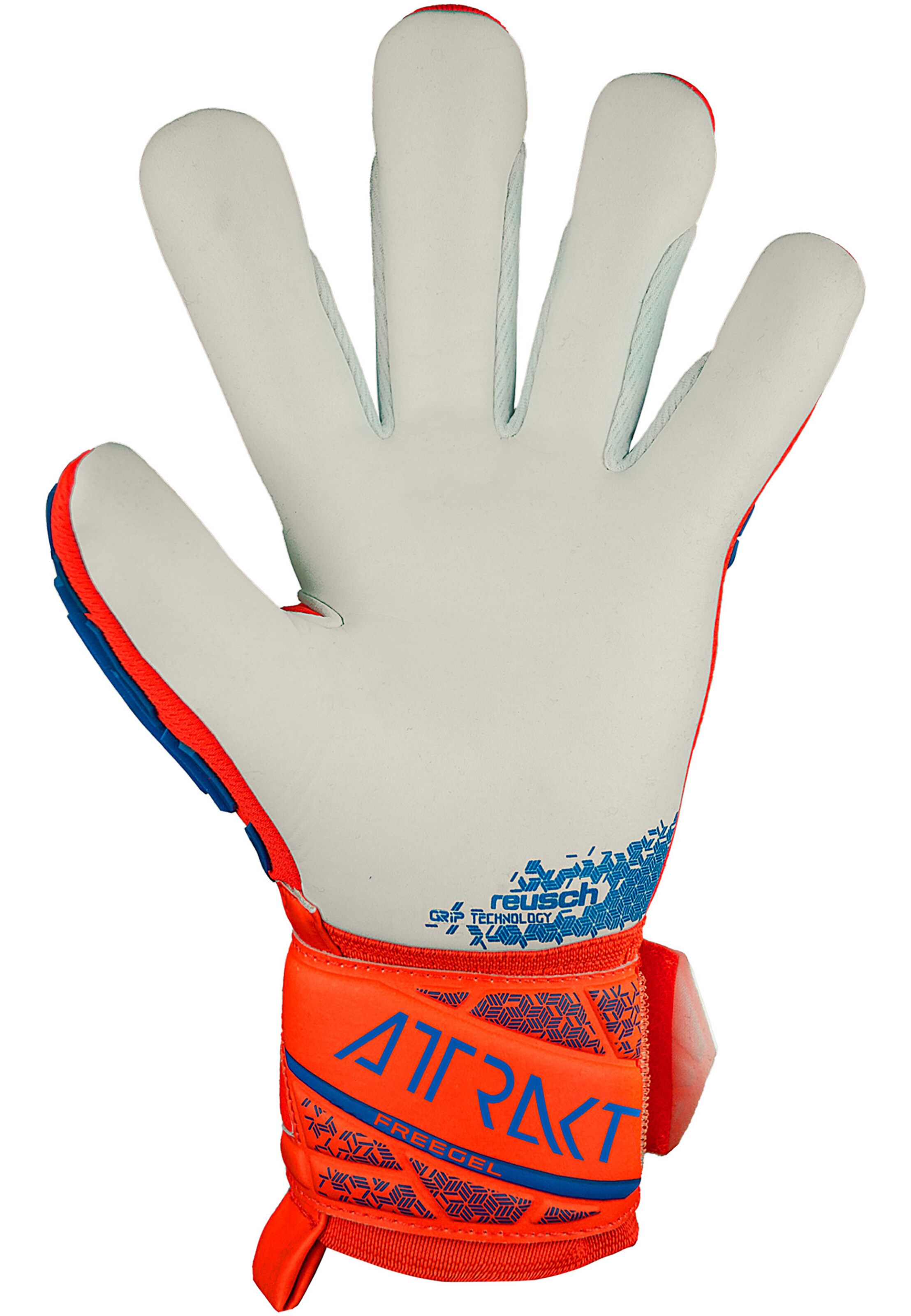 REUSCH Sports gloves 'Attrakt Freegel' in Orange