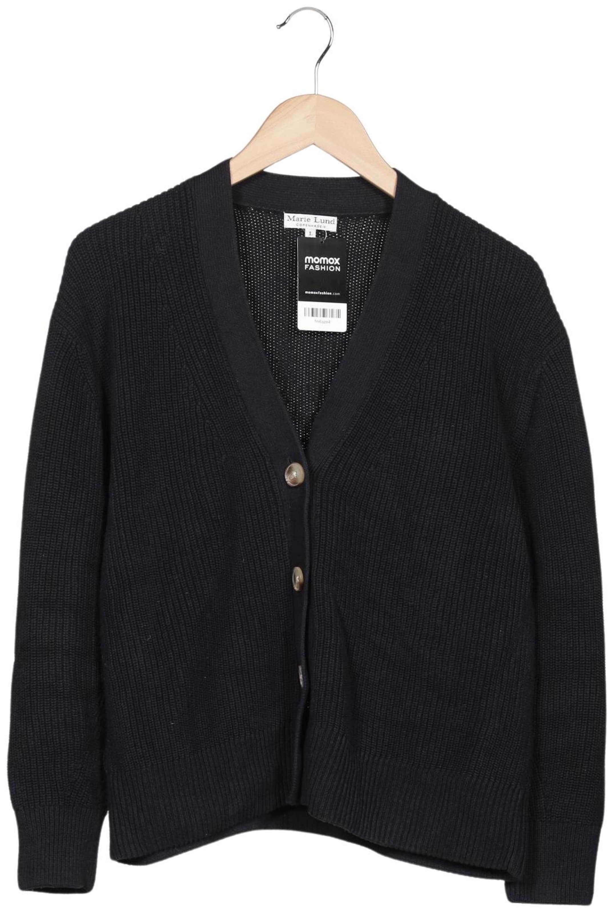 Marie Lund Strickjacke L in Blau: Vorderseite