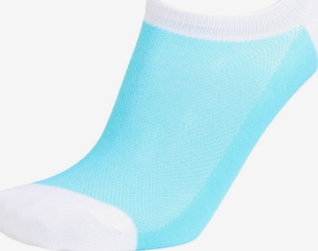 Sokisahtel - Calcetines 'KONRAD cotton footies for men' en azul: frente