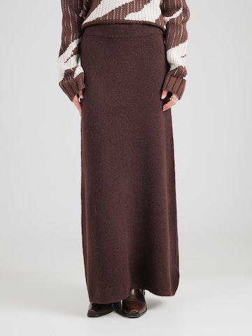 OH APRIL Юбка 'Insa' в Коричневый: спереди