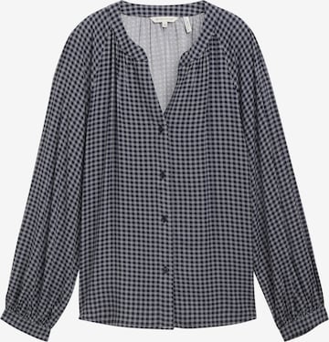 Chemisier TOM TAILOR en bleu : devant