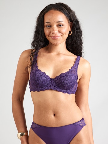 Invisible Soutien-gorge 'Amourette' TRIUMPH en violet : devant