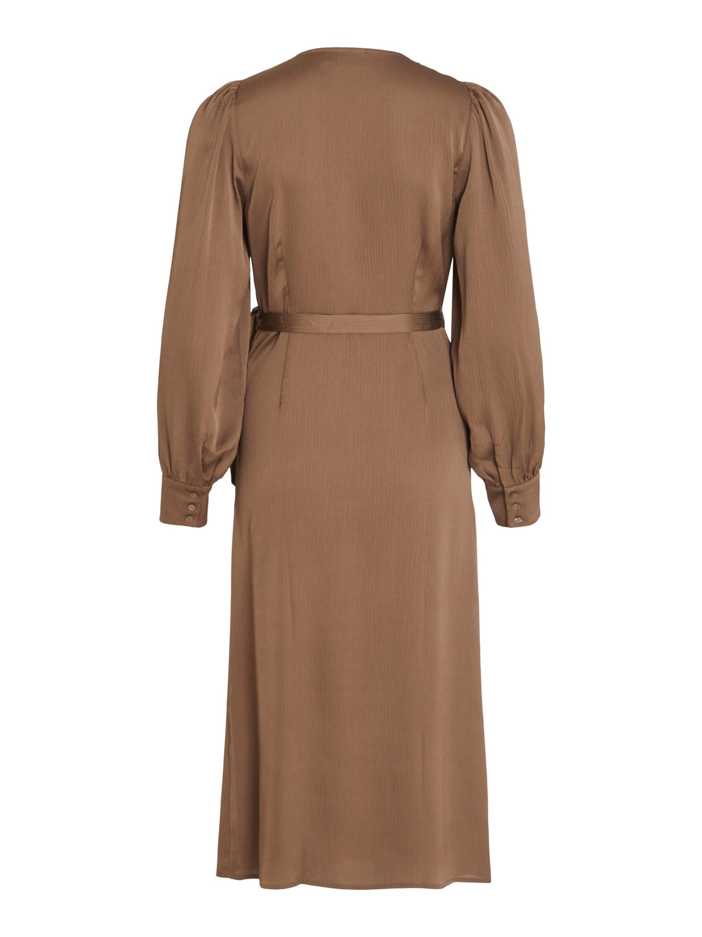 VILA Kleid 'Omi' in Braun
