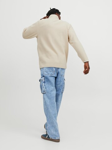 Pull-over 'HAYS' JACK & JONES en beige