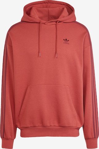 Sweat-shirt 'Adicolor' ADIDAS ORIGINALS en rouge : devant