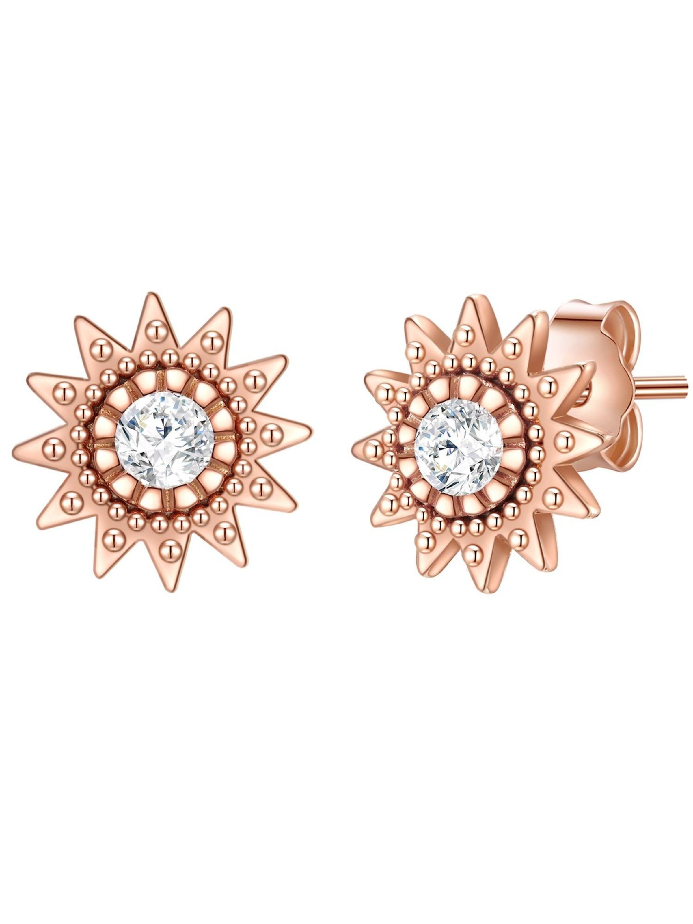 Glanzstücke München Ohrringe in Gold: Vorderseite