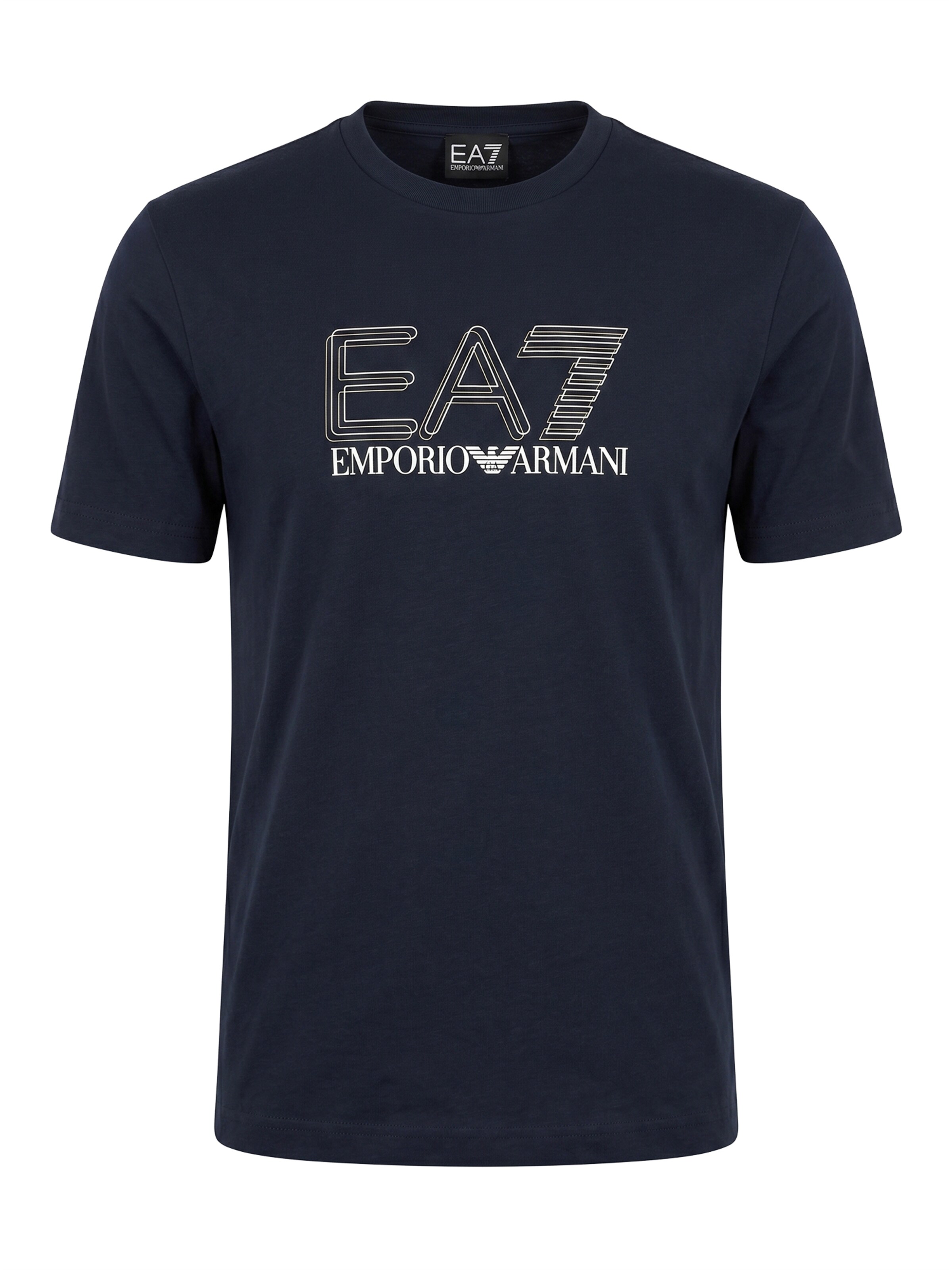 EA7 Emporio Armani T-Shirt '7M001307U0002' en XS en bleu foncé, Vue avec produit