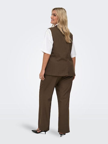 ONLY Carmakoma Gilet 'CARVictoria' in Bruin