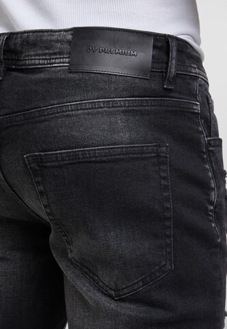 2Y Premium Slimfit Jeans 'Mateo' in Schwarz