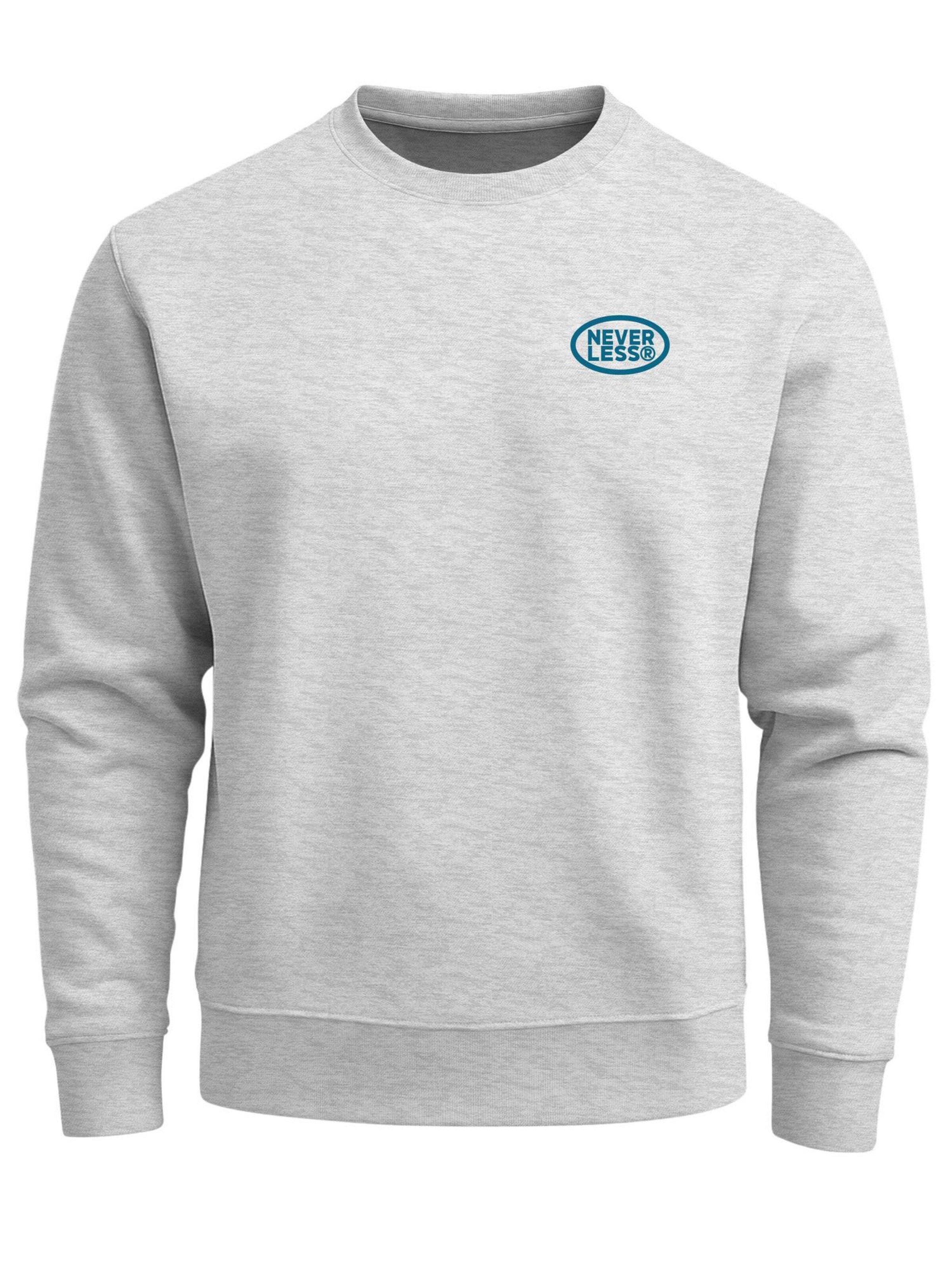 Neverless Sweatshirt 'Yosemite Park'‌‌‌‌ in Grau: Vorderseite