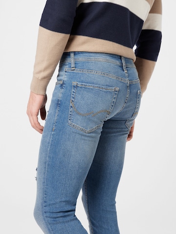 JACK & JONES Slimfit Jeans 'Liam' i blå