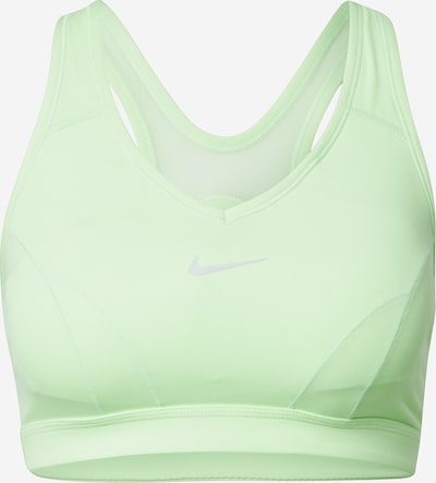 NIKE Soutien-gorge de sport 'Swoosh' en gris / menthe, Vue avec produit