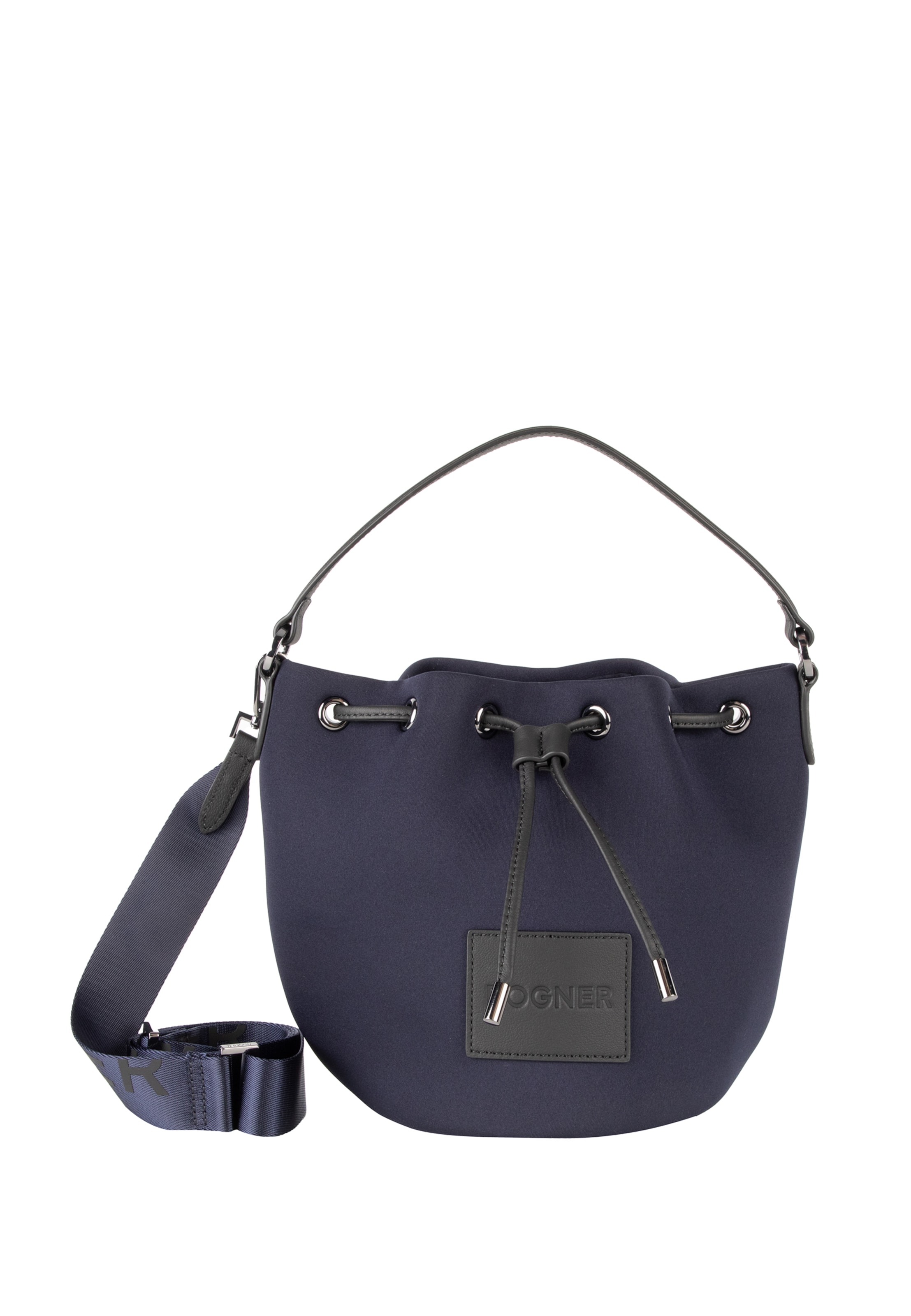 BOGNER - Bolso saco 'Alvier Ines' en azul: frente