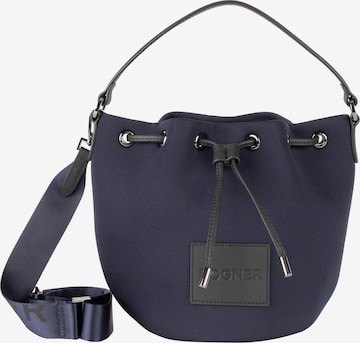 Poche ventrale 'Alvier Ines' BOGNER en bleu : devant